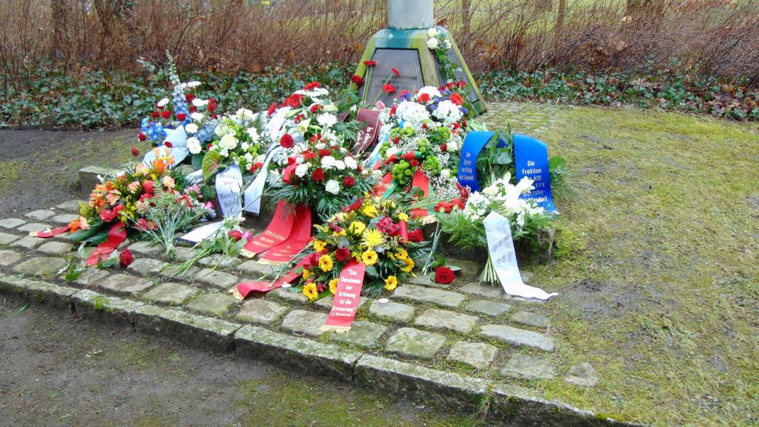 Foto Gedenkort Opfer des Nationalsozialismus (Foto: SV Marzahn-Hellersdorf)